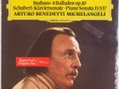 BRAHMS / SCHUBERT: Piano Sonata MICHELANGELI DGG Digital 2532 017 SEALED LP