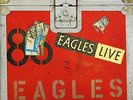 THE EAGLES live K 62032 with poster and inners uk asylum 1980 DOUBLE LP EX-/EX