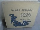 CLAUDE DEBUSSY NOEL LEE Oeuvre de piano intégral French og VALOIS Box 6 LP CMB19