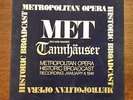 Metropolitan Opera Broadcast Jan. 4, 1941 – Tannhauser