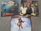 AC/DC 3 x LP's Let There Be Rock, Blow Up Your Video, Highway To Hell. EX+
