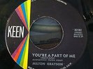 MILTON GRAYSON IT AIN'T NECESSARILY SO 45 NORTHERN SOUL POPCORN VG