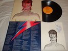 David Bowie Alladin Sane Vinyl LP Ex Con Inner Sleeve Fan Club Flyer 1st press