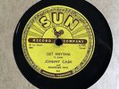 JOHNNY CASH I Walk the Line/Get Rhythm SUN 241 orig ROCKABILLY V/V+ 10