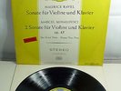 DGG red Stereo 138 016 - Rostal / Haas RAVEL / MIHALOVICI Sonata Violin + Piano