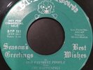 THE HAPPENINGS SEASONS GREETINGS TO OUR FAVORITE PEOPLE PROMO 45 VG+++