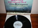 COLUMBIA SAX 2441 B/S 1st MAHLER Symphony no. 4  SCHWARZKOPF  KLEMPERER PO NM
