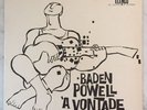 BADEN POWELL A VONTADE BRAZIL LP 1967 ELENCO ME-11 ORIG BOSSANOVA PEDRO SANTOS