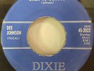 Dee Johnson 1959 Back To School 45 Dixie 2022 Rare Teen Rockabilly EX+