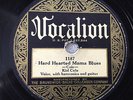 NIAGARA FALLS BLUES Kid Cole HARD HEARTED Mama 20s' VOCALION 1187 78 rpm Record