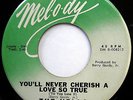 THE VELLS 45 You'll Never Cherish A Love So True NEAR MINT Northern Soul e2008