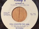 THE RIVIERAS northern soul 45 You Counterfeit Girl / Share Your Love   Riley's