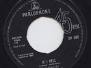 The BEATLES * If I Fell * 1964 UK Export 45 # DP 562