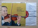 Columbia SAX 2315 Red S/C David Oistrakh Beethoven Violin Concerto FNRO Cluytens