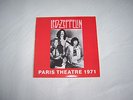 Led Zeppelin ?– Paris Theatre 1971--rare live copy Lp VINYL-Lp-Vinyl-lot 21