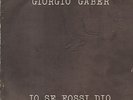 Gaber Giorgio - Io se fossi Dio