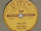 78 RPM Little Junior's Blue Flames SUN 187 Feelin Good BLUES *
