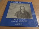 ACADEMY MARTIN FIELDS+MARRINER ROSSINI STRING SON.ORIGINAL OVAL UK ARGO ZRG 506
