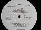 Promo LP Testpressing Will Tura - El Bandido - Palette 2342 004