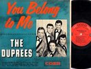 DOOWOP LP The Duprees YOU BELONG TO ME orig COED LPC-905