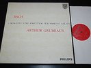 Arthur Grumiaux Bach Sonatas & Partitas Solo Violin Philips Stereo 3LP Box NM