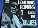 LIGHTNING HOPKINS, LIGHTNING HOPKINS SINGS THE BLUES, 1963 UK LP REALM RM 128