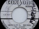 Jackie Mittoo SOUL VENDORS Happy Organ / Soulful Music Coxsone 45