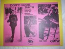 RARE BOB DYLAN - GWW GREAT WHITE WONDER DON'T LOOK BACK - LP VINYL 33RPM