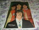 BEATLES - ORIGINAL FAN CLUB OFFICIAL 1968 POSTER ORIGINAL VERY GOOD CONDITION