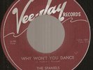 THE SPANIELS Why Won't You Dance/Dear Heart  R&B R&R soul 45 on Vee-Jay  Clean