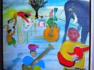 THE BAND MUSIC FROM BIG PINK RARE ORIG '68 CAPITOL LP BLACK/RAINBOW LABEL A1/A1