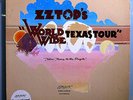 ZZ TOP WORLDWIDE TEXAS TOUR ULTRA-RARE ORIG '76 LONDON PROMO-ONLY LP VERY NICE