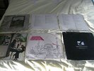 5 x PINK FLOYD & LED ZEPPELIN LP'S, THE WALL, HIGH HOPES, Ummagumma & MORE