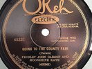 FIDDLIN' JOHN CARSON OKEH 45321 COUNTRY 78 RPM RECORD E-