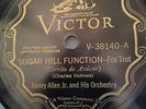 HENRY ALLEN VICTOR 38140 JAZZ 78 RPM RECORD E-