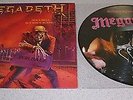 MEGADETH LP'S - KILLING IS MY BUSINESS PICTURE DISK & PEACE SELLS 1ST. DMM NM-.