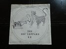 The def leppard ep only the sleeve no vinyl inside  original nwobhm .