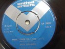 Jack Hammer – What Greater Love 1969 7” United Artists UP 35029