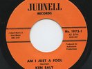 Hear - Rare Soul 45 - Ken Ealy - Am I Just A Fool - Judnell Records # 1972 - M-