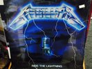METALLICA - RIDE THE LIGHTNING LP ON MEGAFORCE MRI769 SHRINK WITH RARE INSERT