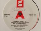 The Barons Of Soul , You Need Love , Grapevine 2000 White Demo-mint-