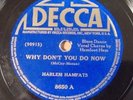 HARLEM HAMFATS on DECCA 8650 - Weed Smoker's Dream - Pre-War Jazz Blues 78 E