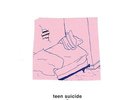 NEW SUPER RARE Teen Suicide - DC Snuff Film / Waste Yrself Pink Vinyl x/300 hell