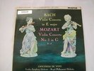 GIOCONDA DE VITO/RAFAEL KUBELIK -BACH, MOZART VIOLIN CONCERTOS- MONO, RARE NM