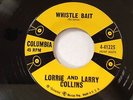 LORRIE and LARRY COLLINS WHISTLE BAIT ORIGINAL COLUMBIA LABEL VG+ ROCKABILLY 45