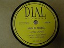 HANK JONES Dial 1037 JAZZ 78 rpm MINT
