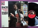 HMV digital 2 LP, BACH: Suites for Solo Cello No. 1 -6, HEINDRICH SCHIFF, NM