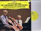 * DGG 2532 073 DIGITAL GERMAN * NM *  ROSTROPOVICH & SERKIN - BRAHMS CELLO