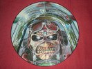 3 iron maiden picture discs, ACES HIGH, WICKER MAN, THE SILENT PLANET EXCELLENT