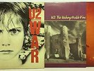 U2 LP Vinyl Record Lot: Under A Blood Red Sky, The Unforgettable Fire + War